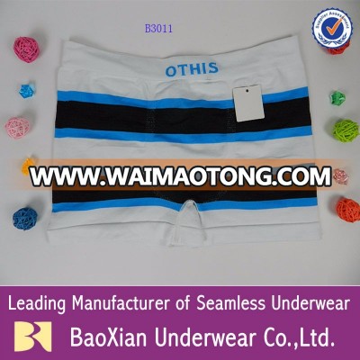 YiWu mens seamless underwear boxers briefs chinese cheap POLYESTER breathable OTHIS factory ropa interior